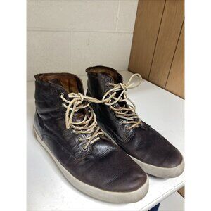 Blackstone Leather Brown Boots Shoes Womens 12 Mens 10 US Stylish Dutch Designer